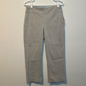NWT Croft and Barrow Capri Mid Rise Woven Pants Size 6